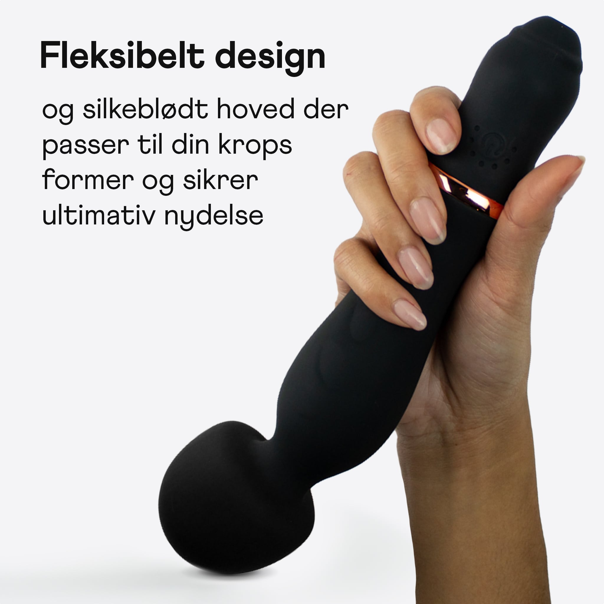 Nærbillede af LANA Vibe Pro kraftig wand vibrator